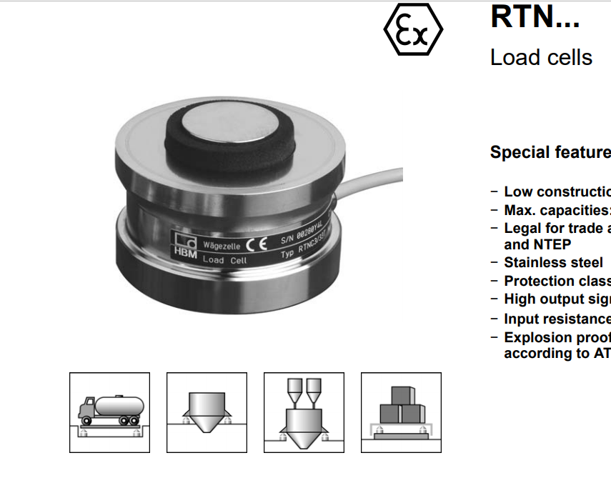 RTN0.05/47t HBM RTN0.05/100t RTN0.05/330t RTN稱(chēng)重傳感器