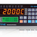 韓國fine FS-2000C喂料機(jī)稱重顯示表 稱重控制儀表 